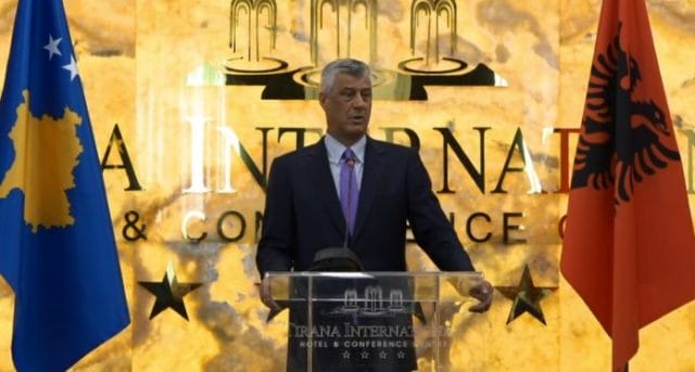 Thaçi nga Tirana: Pa rolin e Shqipërisë, Kosova nuk do ta kishte lirinë, e as pavarësinë Thaçi nga Tirana: Pa rolin e Shqipërisë, Kosova nuk do ta kishte lirinë, e as pavarësinë