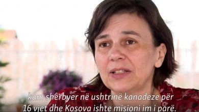 Rrëfimi i ushtares kanadeze që ndihmoi fëmijët kosovarë gjatë luftës (VIDEO) Rrëfimi i ushtares kanadeze që ndihmoi fëmijët kosovarë gjatë luftës (VIDEO)