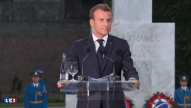 Pas fjalimit në serbisht, Macron jep mesazhe për paqe në gjuhën shqipe Pas fjalimit në serbisht, Macron jep mesazhe për paqe në gjuhën shqipe