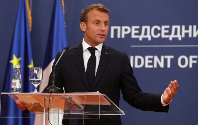 Fjalët e Macronit për Kosovën që nuk i transmetuan mediat serbe Fjalët e Macronit për Kosovën që nuk i transmetuan mediat serbe