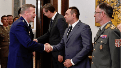 Ministri serb: Ushtria e Kosovës dhe ‘Shqipëria e Madhe’, rrezik për stabilitetin e Ballkanit Ministri serb: Ushtria e Kosovës dhe ‘Shqipëria e Madhe’, rrezik për stabilitetin e Ballkanit