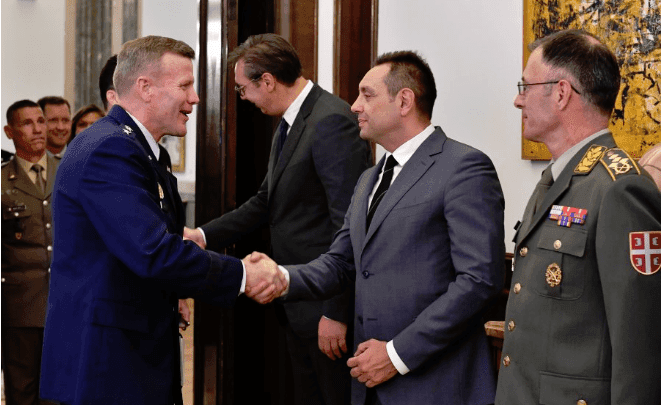 Ministri serb: Ushtria e Kosovës dhe ‘Shqipëria e Madhe’, rrezik për stabilitetin e Ballkanit Ministri serb: Ushtria e Kosovës dhe ‘Shqipëria e Madhe’, rrezik për stabilitetin e Ballkanit