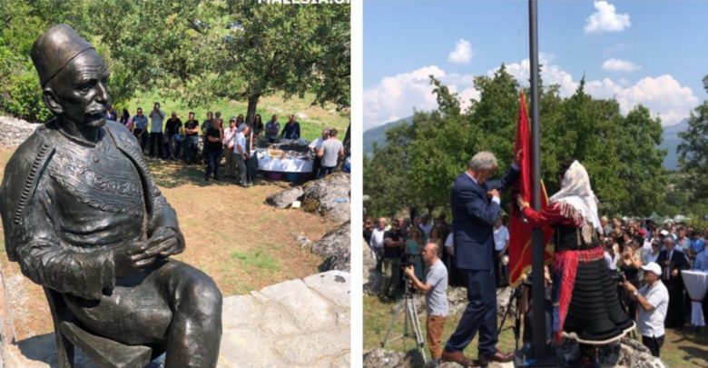 I ngrihet shtatore Dedë Gjon Lulit në Hot të Malësisë. Pa këtë burrë s’do ta kishim as Vlorën e vitit 1912-të (VIDEO) I ngrihet shtatore Dedë Gjon Lulit në Hot të Malësisë. Pa këtë burrë s’do ta kishim as Vlorën e vitit 1912-të (VIDEO)