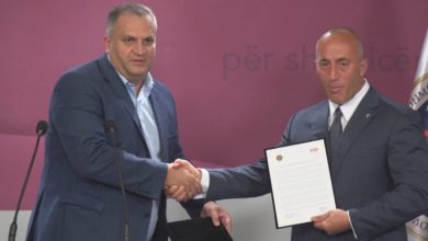 “Na priftë e mbara”, Haradinaj zyrtarizon koalicionin me Shpend Ahmetin “Na priftë e mbara”, Haradinaj zyrtarizon koalicionin me Shpend Ahmetin