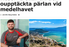 Gazeta suedeze: Udhëtimet për në Shqipëri po rriten me një ritëm të furishëm. Fqinji më pak i njohur i Greqisë ka shumë për të ofruar Gazeta suedeze: Udhëtimet për në Shqipëri po rriten me një ritëm të furishëm. Fqinji më pak i njohur i Greqisë ka shumë për të ofruar
