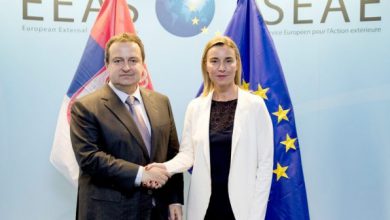 Përplasje për Kosovën në Helsinki, Mogherini ia kthen keq Daçiqit Përplasje për Kosovën në Helsinki, Mogherini ia kthen keq Daçiqit