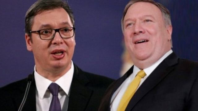 Pompeo – Vuçiqit: Dialogu me Kosovën të përfundojë me njohje reciproke Pompeo – Vuçiqit: Dialogu me Kosovën të përfundojë me njohje reciproke
