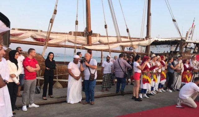 Veliera e lashtë nga Katari mbërrin në portin e Durrësit, atraksion për qytetarët dhe turistët Veliera e lashtë nga Katari mbërrin në portin e Durrësit, atraksion për qytetarët dhe turistët