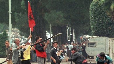 14 Shtator/ 21 vjetori i gjunjëzimit të shtetit shqiptar (VIDEO) 14 Shtator/ 21 vjetori i gjunjëzimit të shtetit shqiptar (VIDEO)