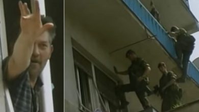 Kishte uzurpuar banesën e shqiptarit, KFOR-i britanik i hynë nga dritarja serbit në Prishtinë (VIDEO)