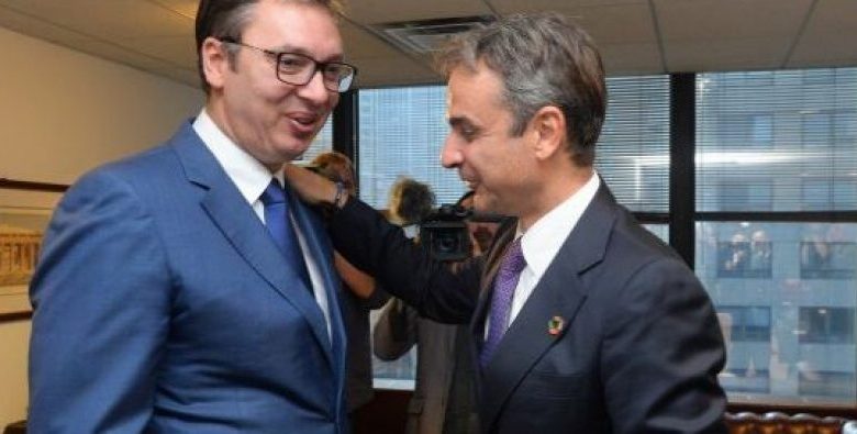 Mitsotakis “qetëson” Vuçiçin: Nuk ndryshojmë qëndrim për Kosovën Mitsotakis “qetëson” Vuçiçin: Nuk ndryshojmë qëndrim për Kosovën