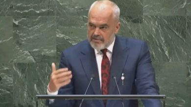 Rama thirrje në Asamblenë e OKB: Duhet njohur Paravësia e Kosovës (VIDEO) Rama thirrje në Asamblenë e OKB: Duhet njohur Paravësia e Kosovës (VIDEO)