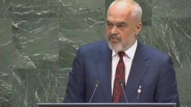 VIDEO/“E dashur Serbi, Kosova është realitet”, Rama thumbon në mes të OKB-së: Njihni pavarësinë, bëni historinë për veten dhe rajonin VIDEO/“E dashur Serbi, Kosova është realitet”, Rama thumbon në mes të OKB-së: Njihni pavarësinë, bëni historinë për veten dhe rajonin