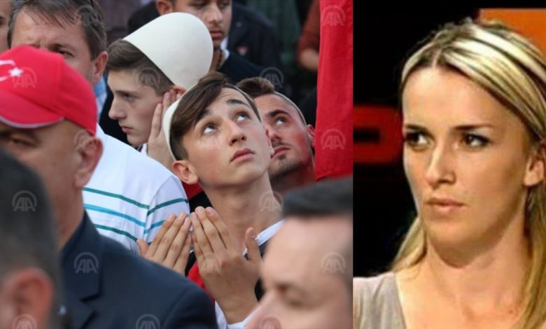 Arbana Xharra mesazh shkupjanëve: Hiqeni plisin se ju vetëm shqiptarë nuk jeni Arbana Xharra mesazh shkupjanëve: Hiqeni plisin se ju vetëm shqiptarë nuk jeni