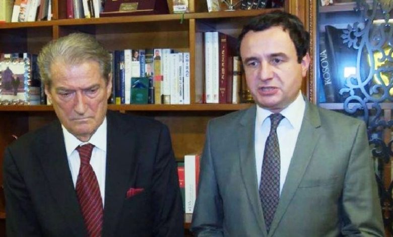 Berisha: Marrëveshja Kosovë-Serbi shumë e rëndësishme për gjithë rajonin, por mbahet peng nga Beogradi Berisha: Marrëveshja Kosovë-Serbi shumë e rëndësishme për gjithë rajonin, por mbahet peng nga Beogradi