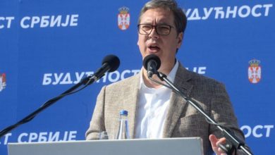 Vuçiq iu thotë “Marre ju qoftë” opozitës pasi autostradën Nish – Merdar e quajnë autostradën e “Shqipërisë së Madhe” Vuçiq iu thotë “Marre ju qoftë” opozitës pasi autostradën Nish – Merdar e quajnë autostradën e “Shqipërisë së Madhe”