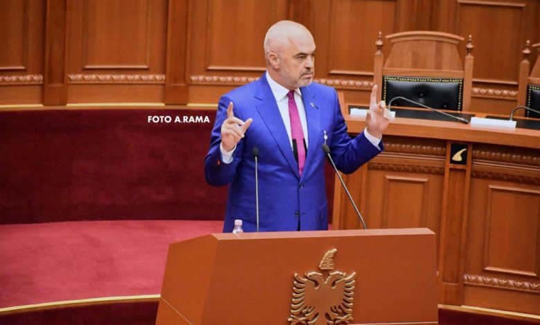 Rama i ashpër me BE: Kosovës nuk i heq vizat pas demarkacionit, Serbisë i hapi negociatat Rama i ashpër me BE: Kosovës nuk i heq vizat pas demarkacionit, Serbisë i hapi negociatat