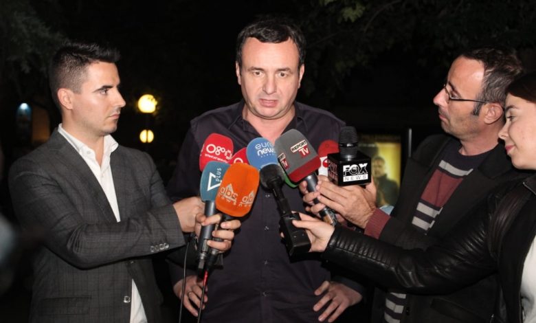 Kurti me porosi të qartë nga Tirana: Kujdes me Serbinë!