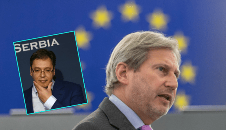 Hahn: Pas vendimit të BE’s për Shkupin e Tiranën, Vucic ngurron të negociojë për Kosovën Hahn: Pas vendimit të BE’s për Shkupin e Tiranën, Vucic ngurron të negociojë për Kosovën
