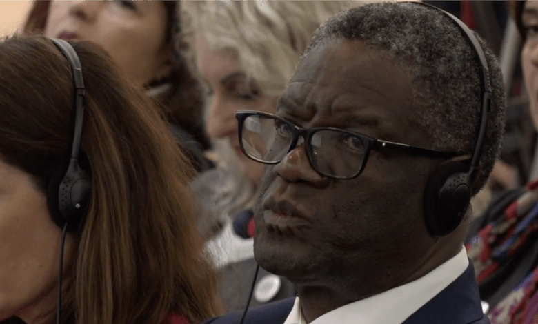 Mukwege: Në Kosovë përdhunimet janë përdorur si teknikë e spastrimit etnik Mukwege: Në Kosovë përdhunimet janë përdorur si teknikë e spastrimit etnik