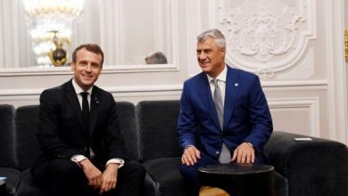 Presidenti Thaçi takon presidentin Macron: Kosova është e gatshme për Marrëveshje të Paqes Presidenti Thaçi takon presidentin Macron: Kosova është e gatshme për Marrëveshje të Paqes