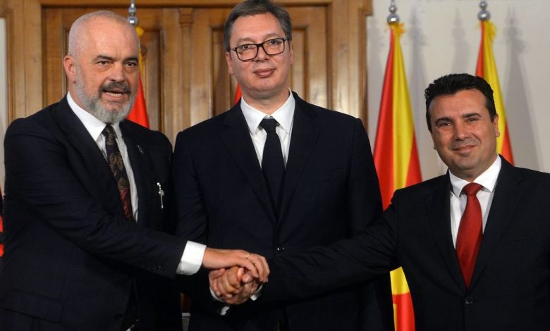 Rama, Vuçiç dhe Zaev takohen sot për Shengenin Ballkanik, Kosova nuk konfirmon pjesëmarrjen