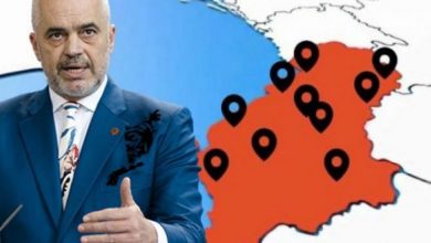 Mediat në Prishtinë, irritim me gafën e Ramës me hartën: Për më tepër kabineti i tij nuk kthen asnjë përgjigje Mediat në Prishtinë, irritim me gafën e Ramës me hartën: Për më tepër kabineti i tij nuk kthen asnjë përgjigje
