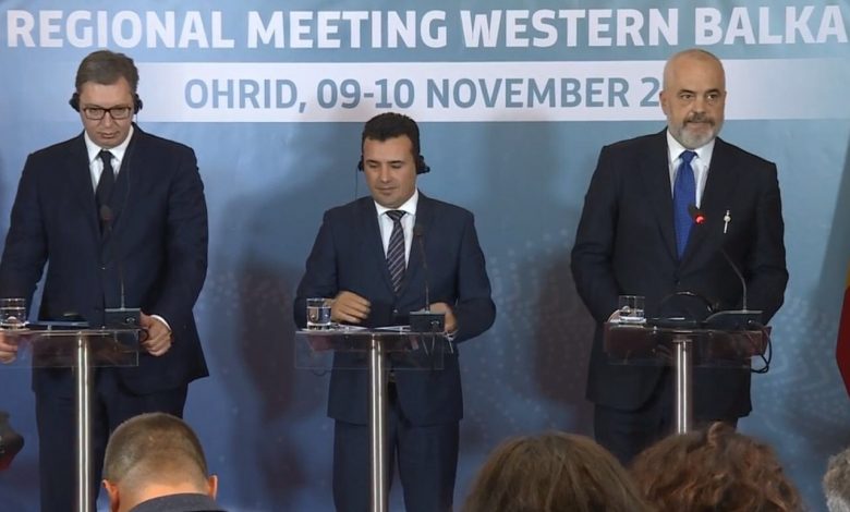 Samiti i Ohrit/ Rama: Më 21 dhjetor mbledhja e radhës në Durrës, Kosova u vetëpërjashtua Samiti i Ohrit/ Rama: Më 21 dhjetor mbledhja e radhës në Durrës, Kosova u vetëpërjashtua