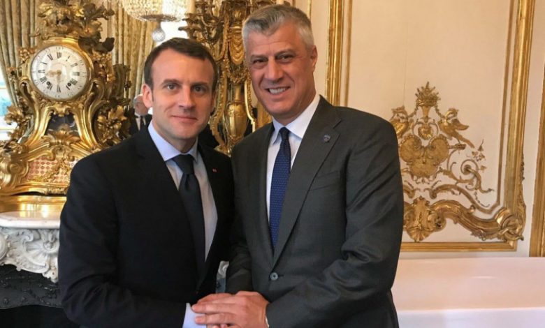 Thaçi në Paris: Franca mund të luajë një rol vendimtar në marrëveshjen Kosovë-Serbi Thaçi në Paris: Franca mund të luajë një rol vendimtar në marrëveshjen Kosovë-Serbi