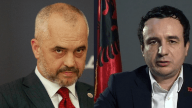 “Kemi përvjetorin e Ballkonit të Hapur”, Kurti ‘shigjeton’ Ramën në takimin me emigrantët “Kemi përvjetorin e Ballkonit të Hapur”, Kurti ‘shigjeton’ Ramën në takimin me emigrantët