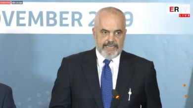 “Shqipëria s’ka ndërruar qëndrim ndaj Serbisë”, Rama: Kosova po vetëpërjashtohet nga lëvizja e lirë në Ballkanin Perëndimor “Shqipëria s’ka ndërruar qëndrim ndaj Serbisë”, Rama: Kosova po vetëpërjashtohet nga lëvizja e lirë në Ballkanin Perëndimor