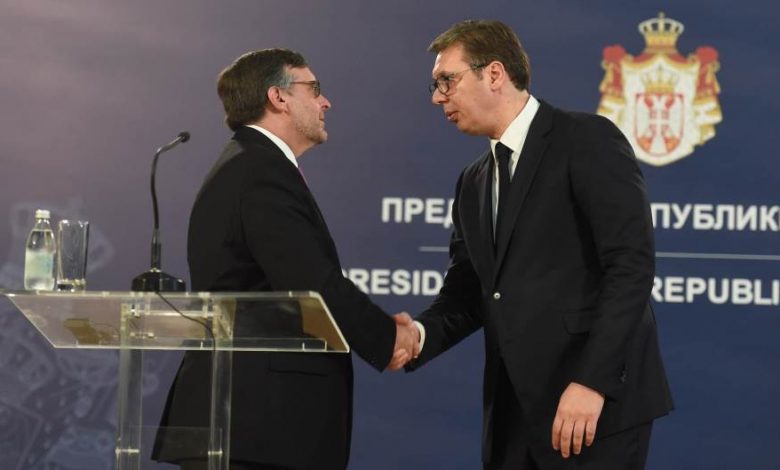 Vuçiç merr vendimin e rëndësishëm pas takimit me Palmer-in: Brenda 2-3 muajve nis dialogu Kosovë-Serbi Vuçiç merr vendimin e rëndësishëm pas takimit me Palmer-in: Brenda 2-3 muajve nis dialogu Kosovë-Serbi