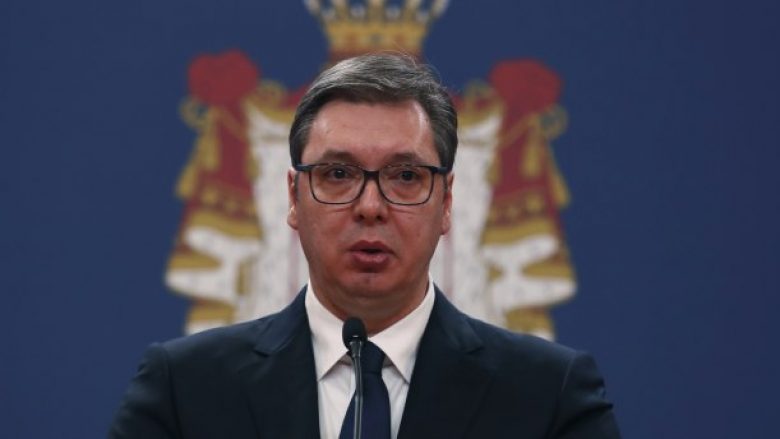 Vuçiq: Merkeli pjesën më të madhe të fjalimit ia kushtoi dialogut Kosovë-Serbi Vuçiq: Merkeli pjesën më të madhe të fjalimit ia kushtoi dialogut Kosovë-Serbi