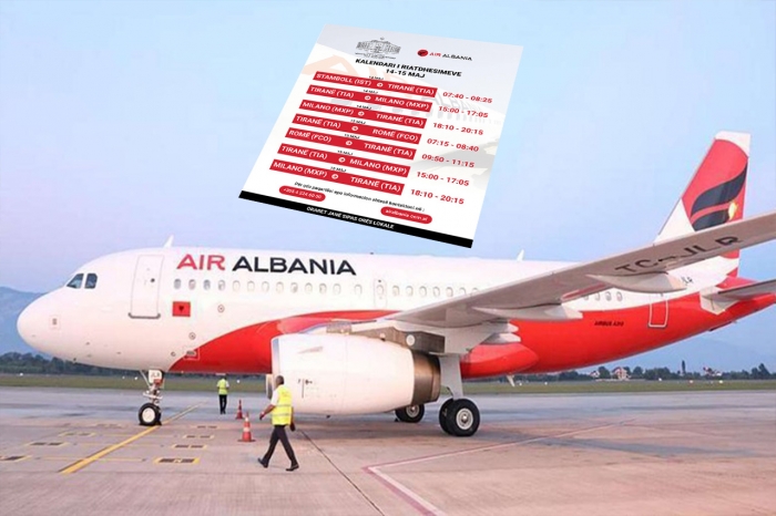 Festat e nëntorit dhe afrimi i fundvitit rritën çmimet e biletave të avionëve! Ja destinacionet e preferuar të shqiptarëve për Vitin e Ri Festat e nëntorit dhe afrimi i fundvitit rritën çmimet e biletave të avionëve! Ja destinacionet e preferuar të shqiptarëve për Vitin e Ri