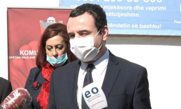 Kurti paralajmëron lehtësim të masave 50 ditë nga rasti i parë i koronavirusit në Kosovë Kurti paralajmëron lehtësim të masave 50 ditë nga rasti i parë i koronavirusit në Kosovë