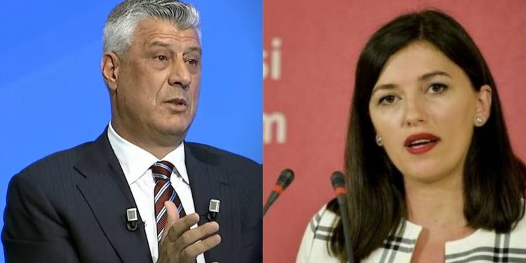 ‘Familja ka laborator droge’/ Deklarata e Thaçit, reagon ministrja e Kurtit: Presidenti ka humbur toruan! Do e padis