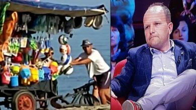 Gazetari thirrje Lleshajt: Shitësi ambulant më bllokoi pamjen e detit me karocë, merrni masa para se të përfundojë si Mihali