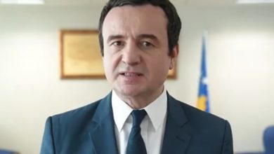 VIDEO/ Kurti reagon për formimin e Qeverisë së re në Kosovë: Do rikthehem shpejt… VIDEO/ Kurti reagon për formimin e Qeverisë së re në Kosovë: Do rikthehem shpejt…