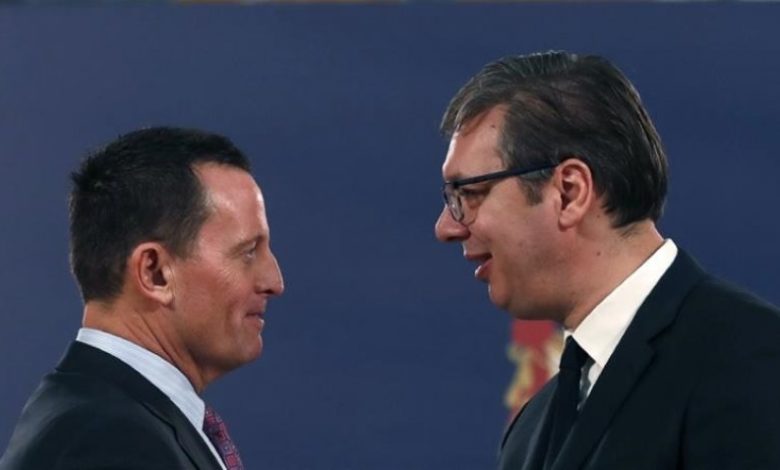 “Ka qenë gjithmonë i gatshëm të dëgjojë palën serbe”, Vuçiç dekoron Richard Grenell “Ka qenë gjithmonë i gatshëm të dëgjojë palën serbe”, Vuçiç dekoron Richard Grenell