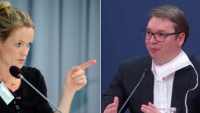 Zyrtarja e BE akuzon Vuçiç: I fshehe rastet me koronavirus për shkak të zgjedhjeve Zyrtarja e BE akuzon Vuçiç: I fshehe rastet me koronavirus për shkak të zgjedhjeve