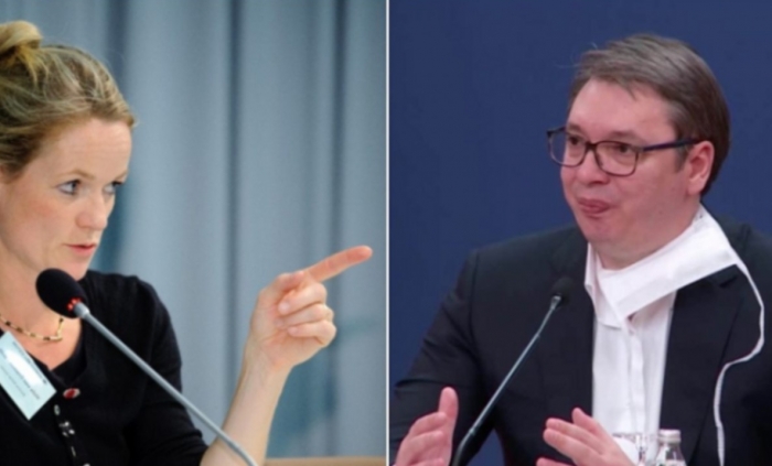 Zyrtarja e BE akuzon Vuçiç: I fshehe rastet me koronavirus për shkak të zgjedhjeve Zyrtarja e BE akuzon Vuçiç: I fshehe rastet me koronavirus për shkak të zgjedhjeve