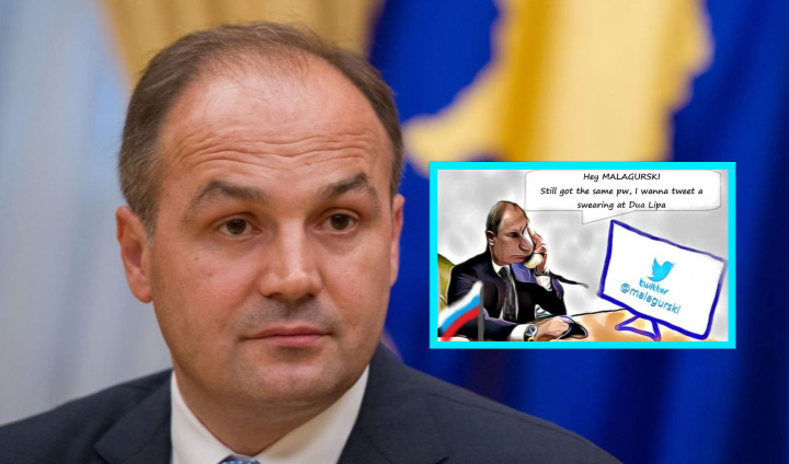 Hoxhaj: Putin dhe “këlyshi” i tij Malagurski, në mision të dështuar kundër popullit të Kosovës Hoxhaj: Putin dhe “këlyshi” i tij Malagurski, në mision të dështuar kundër popullit të Kosovës
