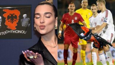 CNN shkruan për postimin e Dua Lipës, përmend edhe ndeshjen e futbollit mes Shqipërisë dhe Serbisë CNN shkruan për postimin e Dua Lipës, përmend edhe ndeshjen e futbollit mes Shqipërisë dhe Serbisë