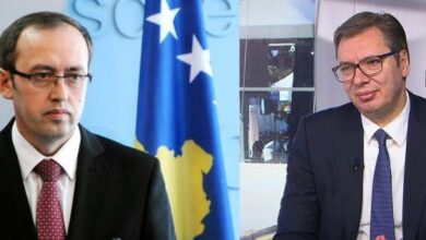 “Takimi” i shumëpritur/ Hoti dhe Vuçiç ballafaqohen para Macron e Merkel “Takimi” i shumëpritur/ Hoti dhe Vuçiç ballafaqohen para Macron e Merkel
