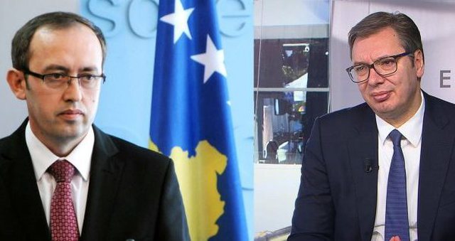 “Takimi” i shumëpritur/ Hoti dhe Vuçiç ballafaqohen para Macron e Merkel “Takimi” i shumëpritur/ Hoti dhe Vuçiç ballafaqohen para Macron e Merkel