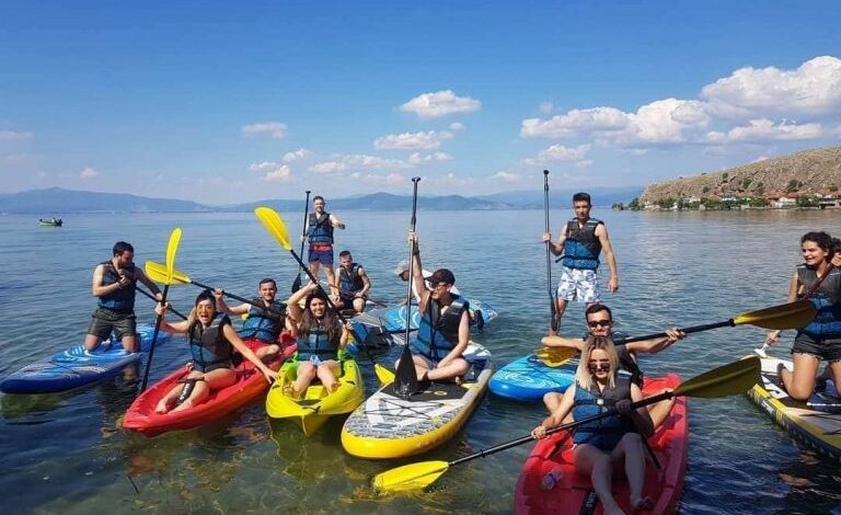 FOTO/ Nxënësit nga Shqipëria dhe Kosova, guida sportive për eksplorimin dhe promovimin e turizmit FOTO/ Nxënësit nga Shqipëria dhe Kosova, guida sportive për eksplorimin dhe promovimin e turizmit