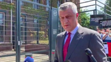 Lirimi nga qelia i Hashim Thaçit/ Reagon Gjykata Speciale: Për arsye detyruese… Lirimi nga qelia i Hashim Thaçit/ Reagon Gjykata Speciale: Për arsye detyruese…