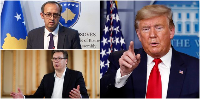 SHBA/ Konfirmohet takimi Kosovë-Serbi në Shtëpinë e Bardhë, Vuçiç i trembet pranisë së Trump SHBA/ Konfirmohet takimi Kosovë-Serbi në Shtëpinë e Bardhë, Vuçiç i trembet pranisë së Trump