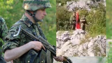 KFOR-i deklarohet për flamurin shqiptar që u hoq dje në Veri, tregon se në cilën pjesë ndodhej KFOR-i deklarohet për flamurin shqiptar që u hoq dje në Veri, tregon se në cilën pjesë ndodhej