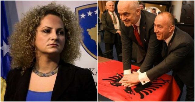 Deputetja e Ramushit: Kryeministri i Kosovës dhe Isa Mustafa t’i kërkojnë falje Edi Ramës Deputetja e Ramushit: Kryeministri i Kosovës dhe Isa Mustafa t’i kërkojnë falje Edi Ramës